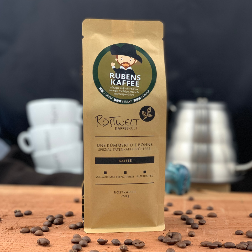 Fruchtiges Aroma aus dem Coffeemaker mit dem Rubenskaffee Rubenskaffee für den coffeemaker